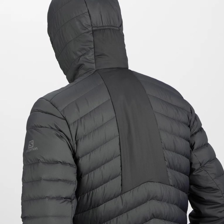 Black Salomon Essential Xwarm Down Men's Insulated Jackets | PH 17249K